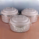 PoshPots Milanese Elegance Food Warmer Trio