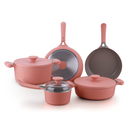 PoshPots Ceramic Marvels Cookware Set (8pcs)