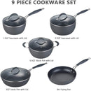 PoshPots Timeless Tastes Cookware Set (9pcs)