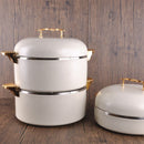 PoshPots Royal Affair Food Warmer Dining Ensemble