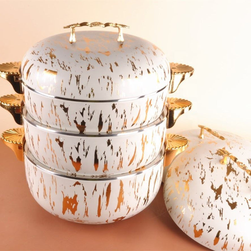 PoshPots Tuscany Food Warmer Trio