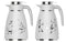 Dubai Stainless Steel Flask 1L by PoshPots