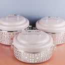 PoshPots Milanese Elegance Food Warmer Trio