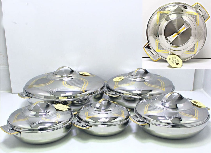 Singapore Silver Line Buffet, 5pcs Set